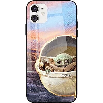 ERT GROUP mobiltelefonfodral för Apple Iphone 13 MINI originalt och officiellt licensierat Star Wars mönster Baby Yoda 005 tillverkad av härdat glas, skyddsfodral ERT GROUP mobiltelefonfodral för Apple Iphone 13 MINI originalt och officiellt licensierat Star Wars mönster Baby Yoda 005 tillverkad av härdat glas, skyddsfodral