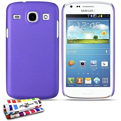MUZZANO Original Le "Pearls" styvt fodral för Samsung Galaxy Core/I8260 – lila MUZZANO Original Le "Pearls" styvt fodral för Samsung Galaxy Core/I8260 – lila