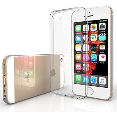 Yousave Accessories Yousave iPhone-tillbehör Osynlig skyddskit, tillverkad av transparent och ultra tunn silikongel med helt klart skärmskydd av härdat glas Yousave Accessories Yousave iPhone-tillbehör Osynlig skyddskit, tillverkad av transparent och ultra tunn silikongel med helt klart skärmskydd av härdat glas