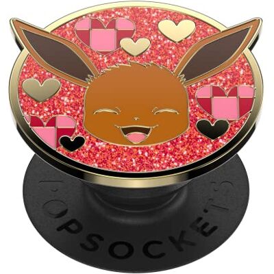PopSockets Självhäftande Telefongrepp, Hållare- Emalj Eevee XOXO PopSockets Självhäftande Telefongrepp, Hållare- Emalj Eevee XOXO