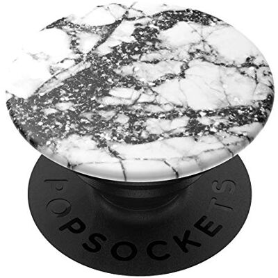 PopSockets PopGrip Hopfällbar Stativ och Grepp för Smartphone och Surfplatta med en Swappable PopTop Black Sparkle Marble PopSockets PopGrip Hopfällbar Stativ och Grepp för Smartphone och Surfplatta med en Swappable PopTop Black Sparkle Marble