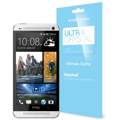 Spigen SGP Steinheil LCD-film ultrakristall för HTC One SGP10200 Spigen SGP Steinheil LCD-film ultrakristall för HTC One SGP10200