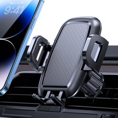 Miracase Biltelefonhållare fäste, universell mobiltelefonhållare för bil luftventil, handsfree skåpbil bil bil vagga kompatibel med iPhone Samsung Google och alla 4-7,2 tums telefoner Miracase Biltelefonhållare fäste, universell mobiltelefonhållare för bil luftventil, handsfree skåpbil bil bil vagga kompatibel med iPhone Samsung Google och alla 4-7,2 tums telefoner