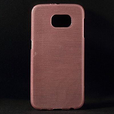 Puig A000055 LD Case Back Cover borstad för Samsung Galaxy S6 G920, ljusrosa Puig A000055 LD Case Back Cover borstad för Samsung Galaxy S6 G920, ljusrosa