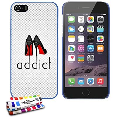 MUZZANO UP-610871-129-NNN extra smal "skoberoende " hårt fodral för Apple iPhone 5 blå MUZZANO UP-610871-129-NNN extra smal "skoberoende " hårt fodral för Apple iPhone 5 blå