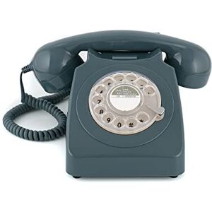 GPO 746ROTARYGRY Retro telefon med dosa - Telefon GPO 746ROTARYGRY Retro telefon med dosa - Telefon