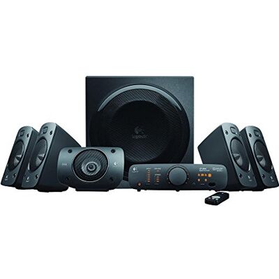 Logitech Z906 980-000468 5.1 Surround Sound Högtalare, Svart Logitech Z906 980-000468 5.1 Surround Sound Högtalare, Svart
