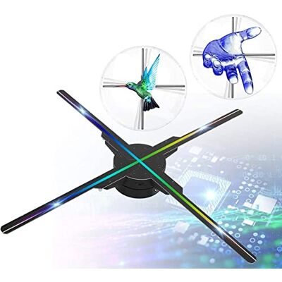 Oba security Wifi-projektor, Bluetooth, hologram app, hologramprojektor, WiFi 3D, 65 cm 1152 x 1152 dpi 3D-projektion, WiFi köpcentrum, bio, flygplatser, butiker Oba security Wifi-projektor, Bluetooth, hologram app, hologramprojektor, WiFi 3D, 65 cm 1152 x 1152 dpi 3D-projektion, WiFi köpcentrum, bio, flygplatser, butiker