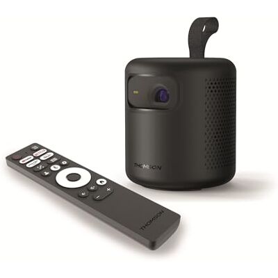 Thomson Vega PG35B Bärbar Smart LED-projektor, Full HD 1080p, Google TV, 350 ANSI, Autofokus, Keystone, HDR10, Dolby Digital+, WiFi, Bluetooth, Batteri Hårt fodral ingår Thomson Vega PG35B Bärbar Smart LED-projektor, Full HD 1080p, Google TV, 350 ANSI, Autofokus, Keystone, HDR10, Dolby Digital+, WiFi, Bluetooth, Batteri Hårt fodral ingår