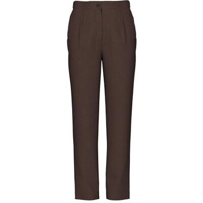 PIECES Pckamil Hw Ankle Pant Noos Bc, Het fudge, S / 30L PIECES Pckamil Hw Ankle Pant Noos Bc, Het fudge, S / 30L
