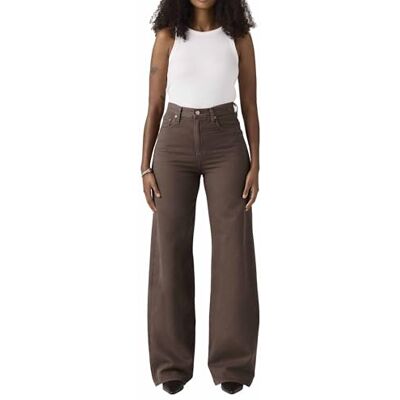 Levi's Ribcage Wide Leg H223, Hot Fudge, 31W/30L dam Levi's Ribcage Wide Leg H223, Hot Fudge, 31W/30L dam