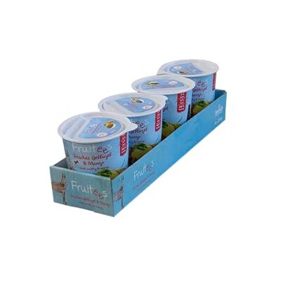 Bosch Finest Snack Concept Frukter färska fjäderfän och mango Utan spannmål 4-pack med 4 x 200 g Bosch Finest Snack Concept Frukter färska fjäderfän och mango Utan spannmål 4-pack med 4 x 200 g