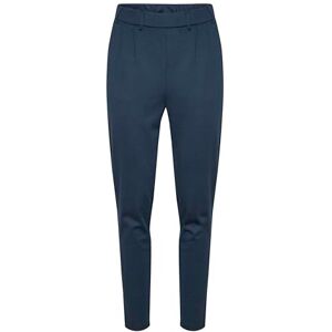 KAFFE Kvinnors elastiska avsmalnande ben normal passform Midrise Waist dam, Midnight Marine, S KAFFE Kvinnors elastiska avsmalnande ben normal passform Midrise Waist dam, Midnight Marine, S