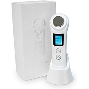 QUIRUMED Varm och kall ansiktsmassageapparat med jontofores, fast hud, hudrengöring, anti-aging, ansiktsvård, jonteknologi, 3 olika lägen, laddningsbas QUIRUMED Varm och kall ansiktsmassageapparat med jontofores, fast hud, hudrengöring, anti-aging, ansiktsvård, jonteknologi, 3 olika lägen, laddningsbas