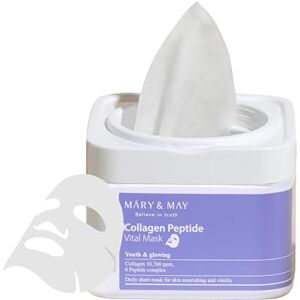 Mary&May MARY & MAY Collagen Peptide Vital Mask 30 pcs (400 g) Mary&May MARY & MAY Collagen Peptide Vital Mask 30 pcs (400 g)