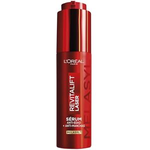 L'Oreal Paris L'Oréal Paris Revitalift Laser Triple Serum med Melasyl, C-vitamin och niacinamid. Krämig anti-aging och anti-rynk-serum. Klarar mörka fläckar, ökar ljusstyrkan och återfuktar huden, 30 ml L'Oreal Paris L'Oréal Paris Revitalift Laser Triple Serum med Melasyl, C-vitamin och niacinamid. Krämig anti-aging och anti-rynk-serum. Klarar mörka fläckar, ökar ljusstyrkan och återfuktar huden, 30 ml