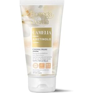 Bottega Verde Kamelia och retinol, handkräm, 75 ml, näringsrik och skyddande, med retinol och hyperfermenterad Camellia-extrakt av grön bottega tätning, för alla hudtyper Bottega Verde Kamelia och retinol, handkräm, 75 ml, näringsrik och skyddande, med retinol och hyperfermenterad Camellia-extrakt av grön bottega tätning, för alla hudtyper