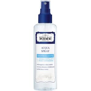 Acqua alle Rose Acqua all ros, uppfriskande ansiktsspray med destillerat vatten från damasscen ros, 200 ml Acqua alle Rose Acqua all ros, uppfriskande ansiktsspray med destillerat vatten från damasscen ros, 200 ml