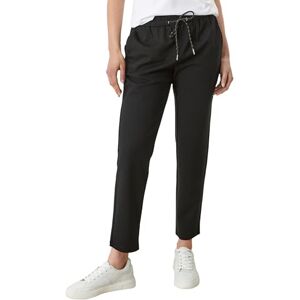 s.Oliver Normal passform: Interlock-yogpants, svart, 44W reg s.Oliver Normal passform: Interlock-yogpants, svart, 44W reg