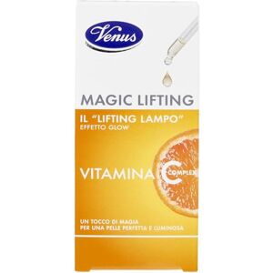 Venus Magic Lifting Glow Effect, med C-vitamin, kreatin och koffein, omedelbar ljusstyrka och slät hud, korrigerar fläckar för perfekta selfies, 30 ml Venus Magic Lifting Glow Effect, med C-vitamin, kreatin och koffein, omedelbar ljusstyrka och slät hud, korrigerar fläckar för perfekta selfies, 30 ml