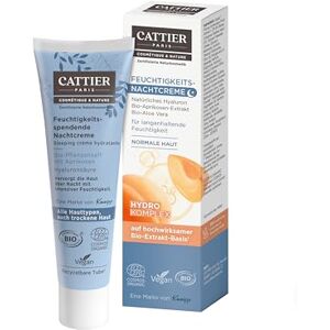 CATTIER PARIS fuktgivande nattkräm – certifierad naturkosmetik – med naturlig hyaluron – 30 ml CATTIER PARIS fuktgivande nattkräm – certifierad naturkosmetik – med naturlig hyaluron – 30 ml