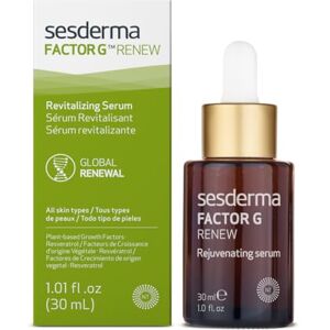 SESDERMA Factor G Renew Liposomal Serum Rejuvenating Serum 7 tillväxtfaktorer slätare, fylligare hud serum för ansiktet Befuktat ansikte Ökad elasticitet 30 ml SESDERMA Factor G Renew Liposomal Serum Rejuvenating Serum 7 tillväxtfaktorer slätare, fylligare hud serum för ansiktet Befuktat ansikte Ökad elasticitet 30 ml