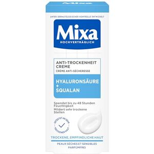 Mixa Anti-torrhetskräm, ansiktskräm för torr, känslig hud, med hyaluronsyra och squalan, 50 ml Mixa Anti-torrhetskräm, ansiktskräm för torr, känslig hud, med hyaluronsyra och squalan, 50 ml