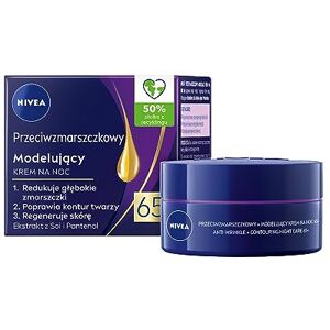 NIVEA - Anti-wrinkle + Shaping Night Cream 65+ - 50 ml NIVEA - Anti-wrinkle + Shaping Night Cream 65+ - 50 ml