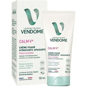 Laboratoires Vendôme Calm V+ fuktgivande och lugnande ansiktskräm 24 timmars återfuktning lugnar omedelbart långvarig komfort berikad med ekologiskt humleextrakt känslig hud 50 ml Laboratoires Vendôme Calm V+ fuktgivande och lugnande ansiktskräm 24 timmars återfuktning lugnar omedelbart långvarig komfort berikad med ekologiskt humleextrakt känslig hud 50 ml