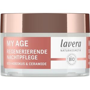 Lavera MY AGE nattvård – nattkräm mot pigmentfläckar – för mogen hud – ger elasticitet och elasticitet – vegansk – naturkosmetik – 50 ml Lavera MY AGE nattvård – nattkräm mot pigmentfläckar – för mogen hud – ger elasticitet och elasticitet – vegansk – naturkosmetik – 50 ml