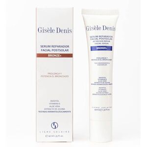 Gisele denis GISÉLE DENIS Serum Facial Repair Postsolar Bronze+, 40ml, med Inositol, Vitamin E, Aloe Vera och Jojoba-extrakt, Uppfriskande känsla, Lugn Irritation och Inflammation, Cellförnyelse Gisele denis GISÉLE DENIS Serum Facial Repair Postsolar Bronze+, 40ml, med Inositol, Vitamin E, Aloe Vera och Jojoba-extrakt, Uppfriskande känsla, Lugn Irritation och Inflammation, Cellförnyelse