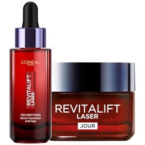 L'Oreal Paris L'Oréal Paris Triple Action Anti-Aging Care Rutin Dagkräm korrigerande serum hyaluronsyra, peptider/pro-retinol, C-vitamin alla hudtyper laser vitalift X3-2 x 50 ml L'Oreal Paris L'Oréal Paris Triple Action Anti-Aging Care Rutin Dagkräm korrigerande serum hyaluronsyra, peptider/pro-retinol, C-vitamin alla hudtyper laser vitalift X3-2 x 50 ml
