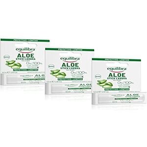Equilibra Aloe Stick labra Läppbalsam, 5.5 ml x 3 stycken Equilibra Aloe Stick labra Läppbalsam, 5.5 ml x 3 stycken