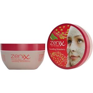 zenix Män Face Mask Clay jordgubb 350 gr Ansiktsmask med lera Ansiktsvård för män och kvinnor – mot finnar, pormaskar och orenheter Leransiktsmask zenix Män Face Mask Clay jordgubb 350 gr Ansiktsmask med lera Ansiktsvård för män och kvinnor – mot finnar, pormaskar och orenheter Leransiktsmask