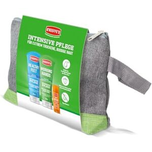 O'Keeffe's hudvård presentset – innehåller hälsosamma fötter tub, 80 ml, Working Hands Tube 80 ml och Lip Repair oparfymerad 4,2 g O'Keeffe's hudvård presentset – innehåller hälsosamma fötter tub, 80 ml, Working Hands Tube 80 ml och Lip Repair oparfymerad 4,2 g