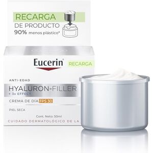 Eucerin Hyaluron-fyllmedel, anti-rynk dagkräm med SPF30, hyaluronsyra, för normal och kombinationshud, 50 ml Eucerin Hyaluron-fyllmedel, anti-rynk dagkräm med SPF30, hyaluronsyra, för normal och kombinationshud, 50 ml