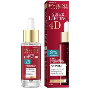 EVELINE COSMETICS Super Lifting 4D Avancerat anti-aging-serum med hyaluronsyra och peptider – snabbabsorberande vegansk formel för fast, strålande hud EVELINE COSMETICS Super Lifting 4D Avancerat anti-aging-serum med hyaluronsyra och peptider – snabbabsorberande vegansk formel för fast, strålande hud