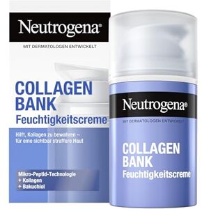 Neutrogena Collagen Bank fuktkräm (50 ml), anti-aging kräm med bakuchiol & mikropeptidteknik, uppstramande kollagenkräm för ansikte och hals Neutrogena Collagen Bank fuktkräm (50 ml), anti-aging kräm med bakuchiol & mikropeptidteknik, uppstramande kollagenkräm för ansikte och hals