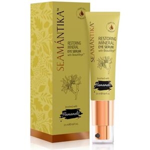 SEAMANTIKA Mineral Ögonserum med Trollhassel Reducerar Mörka Ringar och Påsar Passar Alla Hudtyper Fri från Parabener, Sulfater, Mineraloljor 25 ml SEAMANTIKA Mineral Ögonserum med Trollhassel Reducerar Mörka Ringar och Påsar Passar Alla Hudtyper Fri från Parabener, Sulfater, Mineraloljor 25 ml