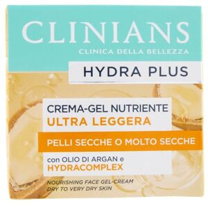 CLINIANS Hydra Plus Näringsgivande Gel Ultra Lätt, Dermatologiskt testad, Tillverkad i Italien, 50 ml CLINIANS Hydra Plus Näringsgivande Gel Ultra Lätt, Dermatologiskt testad, Tillverkad i Italien, 50 ml
