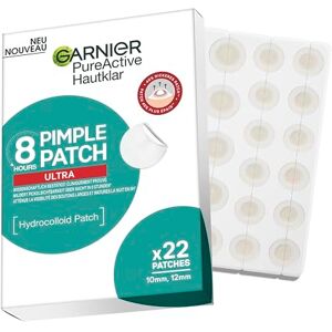 Garnier Hudklara Pimple Patches Ultra – hydrokolloidfinnar mot orenheter – finnplåster minskar synligheten av finnar på 8 timmar – skydd mot bakterier och uttryck – 22 stycken Garnier Hudklara Pimple Patches Ultra – hydrokolloidfinnar mot orenheter – finnplåster minskar synligheten av finnar på 8 timmar – skydd mot bakterier och uttryck – 22 stycken