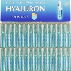 STREHLER DESIGN Hyaluron Bio Vital Anti-Aging vårdbehandling 60 ml högkoncentrerad hyaluronsyra, 30 ampuller à 2 ml, mot rynkor Made in Germany av Strålande design STREHLER DESIGN Hyaluron Bio Vital Anti-Aging vårdbehandling 60 ml högkoncentrerad hyaluronsyra, 30 ampuller à 2 ml, mot rynkor Made in Germany av Strålande design