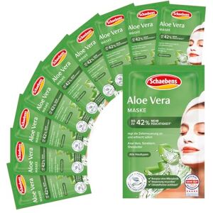 Schaebens Aloe Vera Mask - Hydrating, Dermatologically Tested, 10 Masks Schaebens Aloe Vera Mask - Hydrating, Dermatologically Tested, 10 Masks