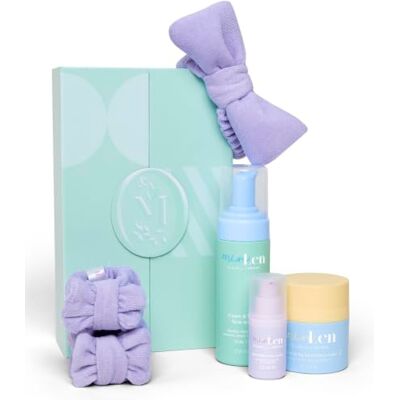 minLen From Head to Glow Set – enkel och vårdande hudvårdsrutin för ansiktet. Presentförpackning med Foam & Fresh Wash Gel, Hydramazing Face Cream & Travelsize Glow Right Face Serum (vegansk) minLen From Head to Glow Set – enkel och vårdande hudvårdsrutin för ansiktet. Presentförpackning med Foam & Fresh Wash Gel, Hydramazing Face Cream & Travelsize Glow Right Face Serum (vegansk)