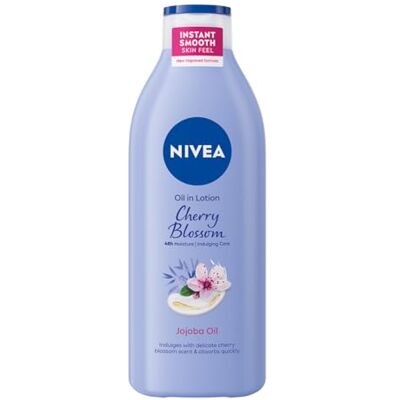 Nivea Olje i Lotion Körsbärsblom & Jojobaojja - Kroppslotion Nivea Olje i Lotion Körsbärsblom & Jojobaojja - Kroppslotion
