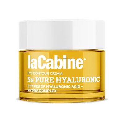 La Cabine Lacabine Pure HYALURONIC EYE CONTOUR CREAM WITH 5 TYPES AV HYALURONIC ACID HYDRA COMPLEX La Cabine Lacabine Pure HYALURONIC EYE CONTOUR CREAM WITH 5 TYPES AV HYALURONIC ACID HYDRA COMPLEX