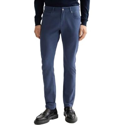 Scotch & Soda Ralston – bomullsblandning twill normal smal passform 5-ficksbyxa, Insignia blå 410, 34W x 34L Scotch & Soda Ralston – bomullsblandning twill normal smal passform 5-ficksbyxa, Insignia blå 410, 34W x 34L