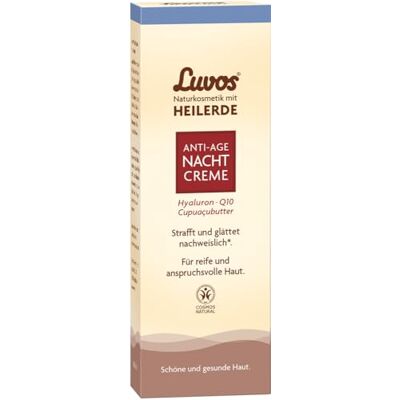 Luvos helande anti-age nattvård intensivvård vegansk kosmetika ansiktskräm naturkosmetik 1 x 50 ml Luvos helande anti-age nattvård intensivvård vegansk kosmetika ansiktskräm naturkosmetik 1 x 50 ml