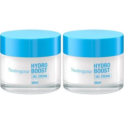 Neutrogena Hydro Boost Aqua Creme, testvinnare, parfymfri ansiktskräm med hyaluronsyra, aminosyror, elektrolyter och ceramider, intensiv ansiktsvård för slät och smidig hud (2 x 50 ml) Neutrogena Hydro Boost Aqua Creme, testvinnare, parfymfri ansiktskräm med hyaluronsyra, aminosyror, elektrolyter och ceramider, intensiv ansiktsvård för slät och smidig hud (2 x 50 ml)