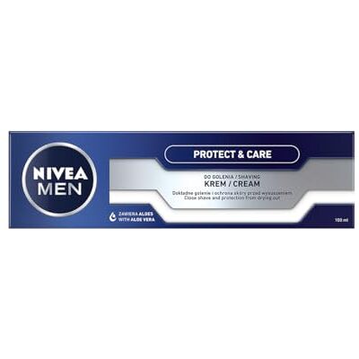 NIVEA MEN Protect & Care Skyddande rakkräm för män 100 ml NIVEA MEN Protect & Care Skyddande rakkräm för män 100 ml